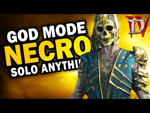 INSANE Diablo 4 Necromancer Build! Solo EVERYTHING Easy!
