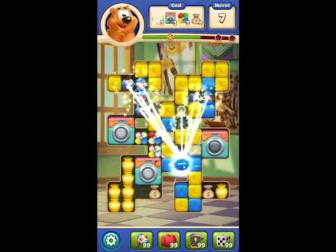 Toon Blast Level 7442 - NO BOOSTERS 🐻🐺🐱 | SKILLGAMING ✔️