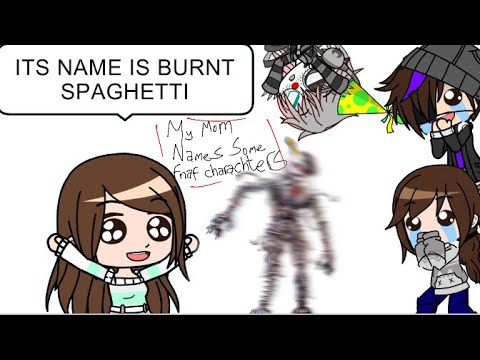 My Mom Names Fnaf  Characters!!