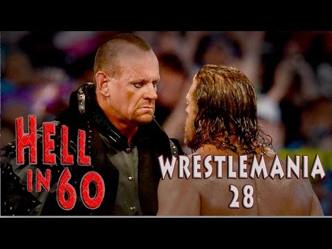 60 Seconds in Hell - The Undertaker vs. Triple H - WrestleMania 28