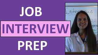 How to Prepare for Your Nursing Job Interview | Nurse Interview Tips by Nurse Sarah