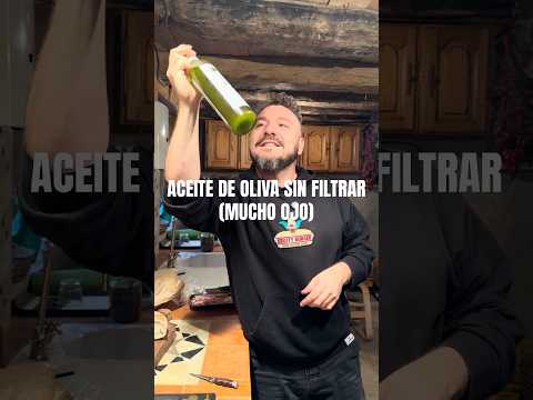 Aceite de Oliva sin Filtrar, lo que debes de saber