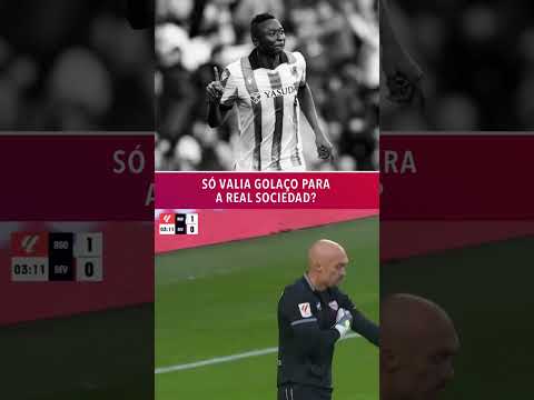 Só valia golaço no jogo da Real Sociedad? #shorts