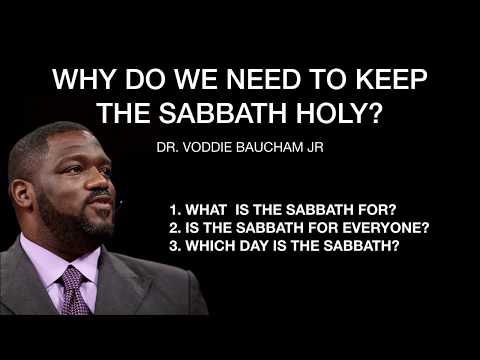 Voddie Baucham - The Sabbath and the 4th Commandment - Explained by a 1st day Sabbatarian