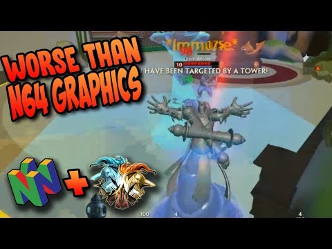 THIS APP MAKES GRAPHICS WORSE THAN N64 CHALLENGE! - Masters Ranked Duel - SMITE