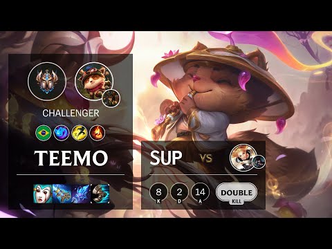 Teemo Support vs Lux - BR Challenger Patch 10.19