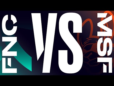 FNC vs. MSF - Week 5 Day 1 | LEC Summer Split | Fnatic vs. Misfits Gaming (2020)