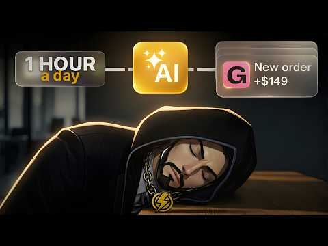 Laziest Way to Make Money with AI (1 Hour a Day System)