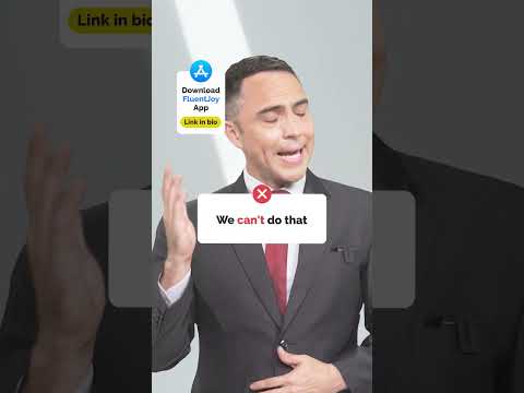 Learn Diplomatic Speech! #learnenglish with #fluentjoy #shorts. #inglesonline #anglaisfacile #inglês