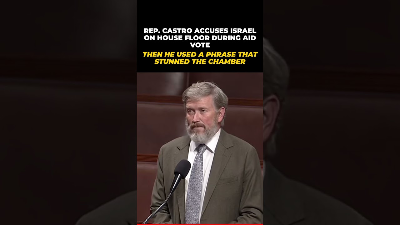 Video: Rep. Castro urges cut to Israel aid, calls nation top US welfare recipient in House debate