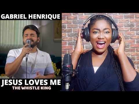 OPERA SINGER FIRST TIME HEARING Jesus Loves Me - GABRIEL HENRIQUE REACTION!!😱 Cover Whitney Houston