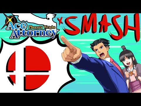 (No Spoilers) Phoenix Wright for Smash Bros Concept!
