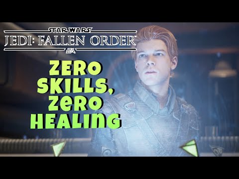 Can you beat Jedi Fallen Order without skill points or healing?