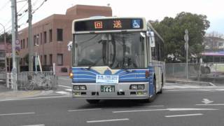 preview picture of video '【明石市交通部】1461日デKL-UA452KAN(西工)＠車庫前('12/02)'