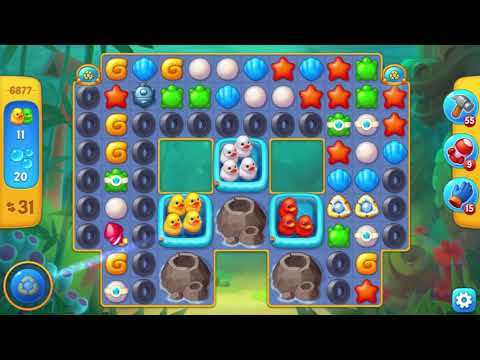 Fishdom  Level 6871 - 6880 (First Try) 🐡