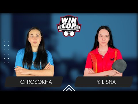 18:45 Oleksandra Rosokha - Yaroslava Lisna West 4 WIN CUP 06.03.2024 | TABLE TENNIS WINCUP