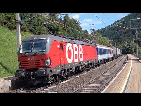 ☀️Sommerlicher Bahnverkehr am Bahnhof St.Jodok☀️ mit Rola, TXL und mehr..... an der Brenner Strecke.