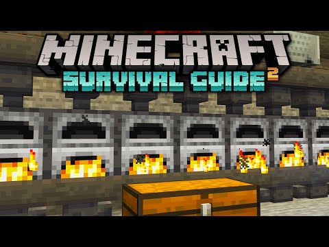 Designing An Auto Smelter! ▫ Minecraft Survival Guide (1.18 Tutorial Let's Play) [S2 E46]