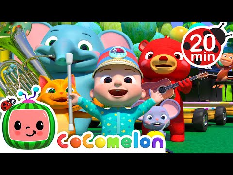 JJ’s Animal Band Parade! 🎶 | 🍉 CoComelon - JJ's Baby Songs 🎶