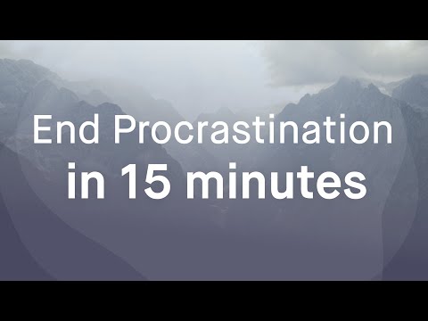End Procrastination in 15 Minutes (Guided Meditation) | Grace Smith Hypnosis