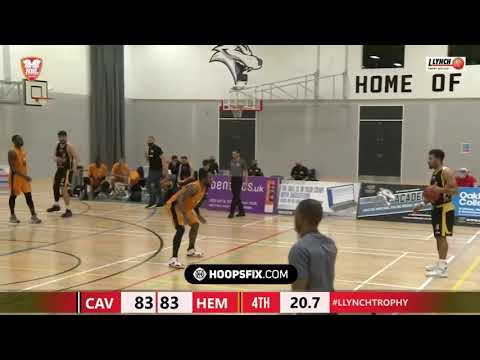 Lewis Champion CRAZY game winner for Thames Valley Cavaliers v Hemel Storm in the Lynch Trophy!