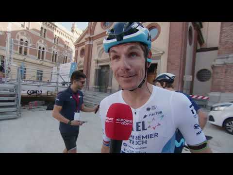 Daryl Impey - Interview at the start - Coppa Bernocchi 2022