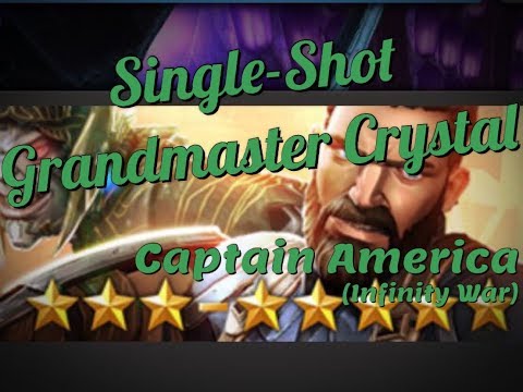 Single Shot Grandmaster Featured Crystal Series: Captain America (IW) | Marvel Contest of Champions