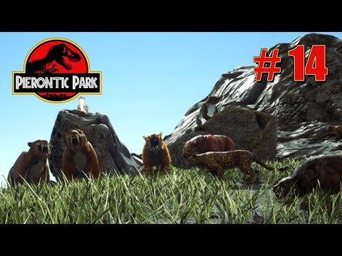 Pierontic Park #14 | Das WILDKATZEN GEHEGE | Sabertooth, Giant Jaguar & Giant Smilodon zähmen