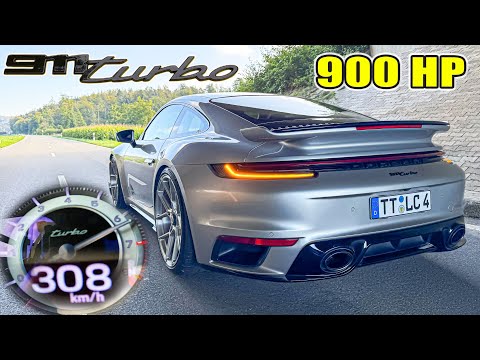 900HP Porsche 992 Turbo // 0-100 100-200 200-300