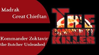 The Butcher3 Unleashed vs Madrak3 Great Chieftain - Warmachine Livestream Battle Report!