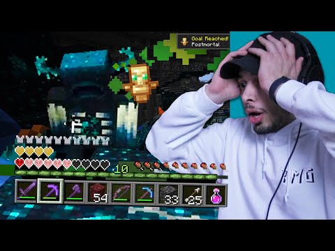 პირველი შეხვედრა WARDEN -თან! *მგონი მოვკდი* | Minecraft Hardcore #18