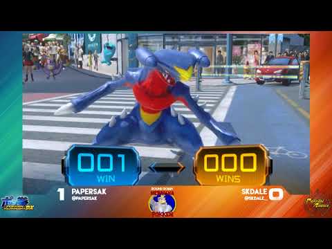 PaperSak (Garchomp) vs SKDale (Aegislash) - Pokken at LWG 2-20-18
