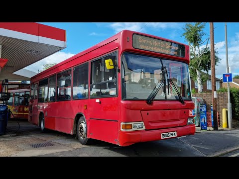 (THROWBACK) BU05 HFX | Dennis Dart / Plaxton Pointer | Redline | 110 to Thame