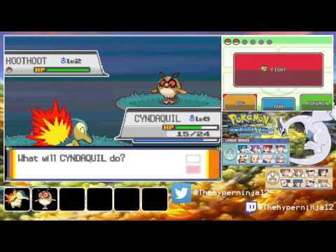 Let's Play Pokemon Soul Silver Ep#2 Too Many HootHoot's