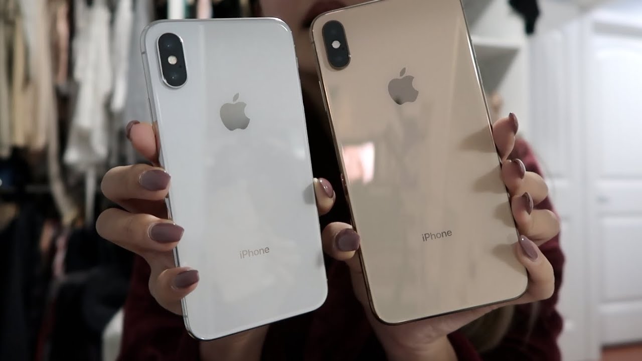 GOLD iPHONE XS MAX UNBOXING