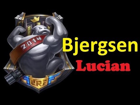 TSM Bjergsen plays Lucian in Ultra Rapid Fire (URF) Mode :)