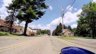 preview picture of video 'GoPro Hero 3+ Black Ride to Foxburg - July 26 2014'