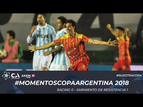 #MomentosCopaArgentina Racing - Sarmiento de Resistencia