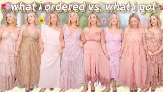 I Tried On 11 Wedding Guest Dresses (Why Is Finding A Cute Plus Size Dress So Hard?!)