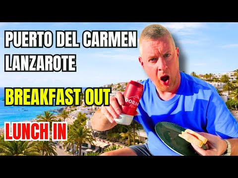 One of the Best Breakfasts in Puerto del Carmen Lanzarote with a Self Catering Lunch