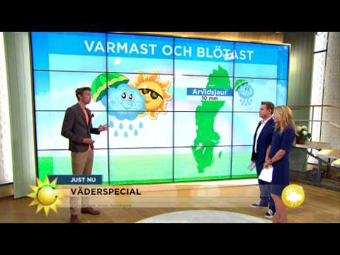 Här varnar man för extremt höga temperaturer i Europa - Nyhetsmorgon (TV4)