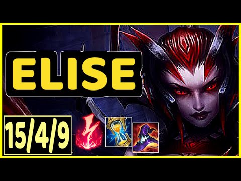 ELISE VS REK'SAI - 15/4/9 KDA JUNGLE GAMEPLAY GRANDMASTER I