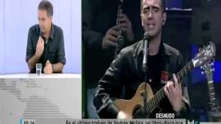 Andrés Molina presenta libro-disco &#39;Desnudo&#39; en &#39;Buenos Días, Canarias&#39; de Tv Canaria_2de2