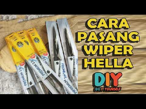 Cara Pasang Wiper Hella Premium