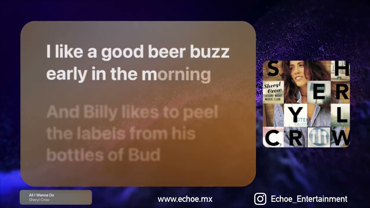 Sheryl Crow - All I Wanna Do (Karaoke Version, Original Music)