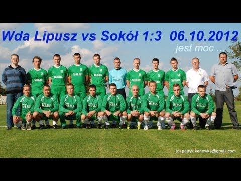 Wda Lipusz vs Sokół Zblewo  * skrót meczu * 1:3  6.10.2012