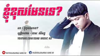 ខ្ញុំ ខុស មែន ទេ (ខេមរៈ សិរីមន្ត)