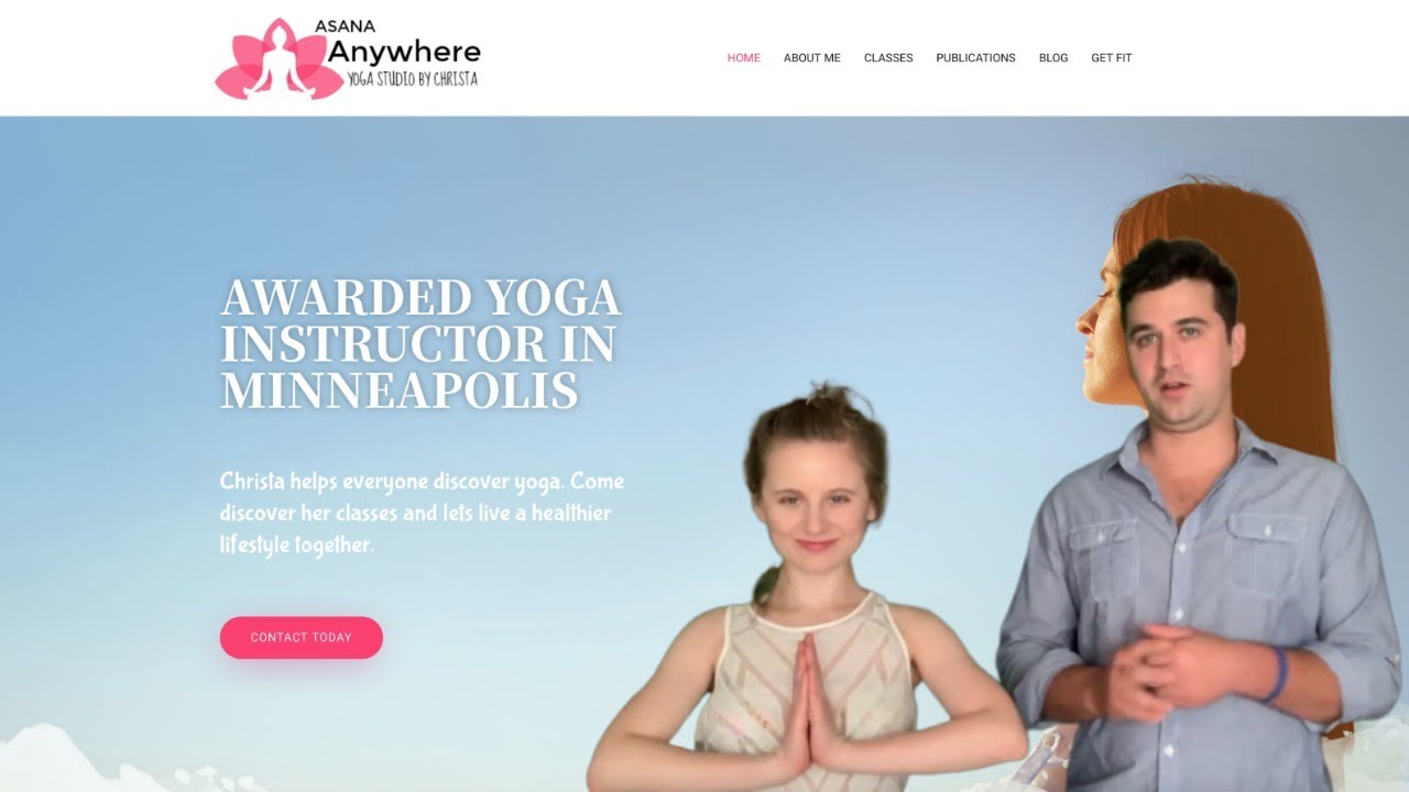 Create a WordPress Website for Yoga Instructors in 30 Minutes