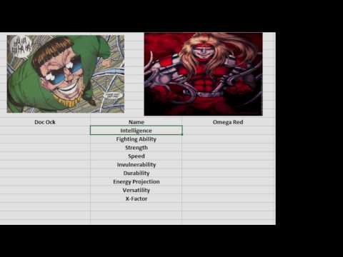 Marvel vs Marvel Doc Ock vs Omega Red