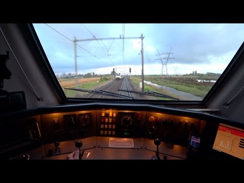 Train Driver's POV Amersfoort - Hoofddorp Opstel VIRMm 2017 Met snelle rondleiding